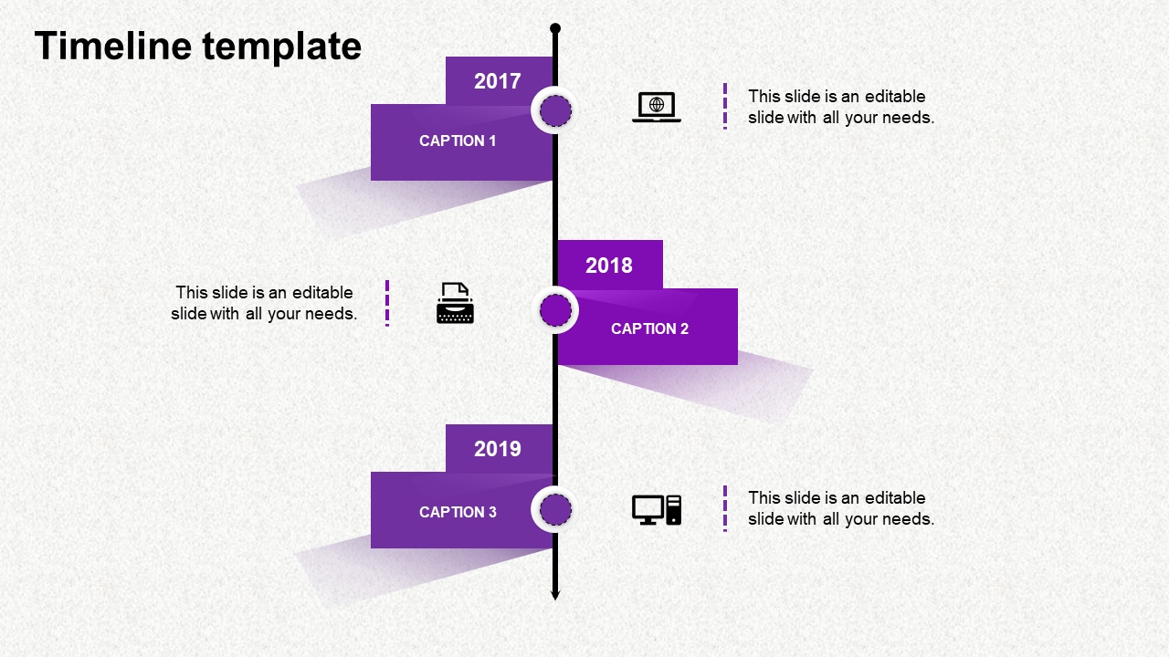 Best PowerPoint Timeline Template for Strategic Projects